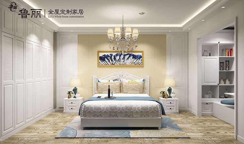 愛丁堡—簡歐臥房（暖白）